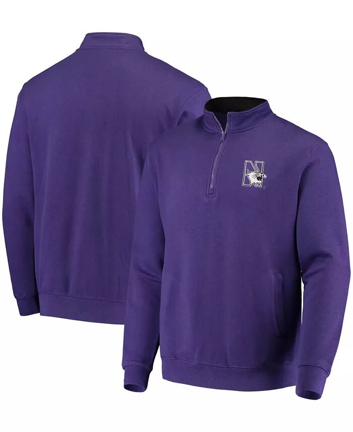 

Мужская фиолетовая толстовка Northwestern Wildcats Tortugas Logo с застежкой-молнией на четверть Colosseum