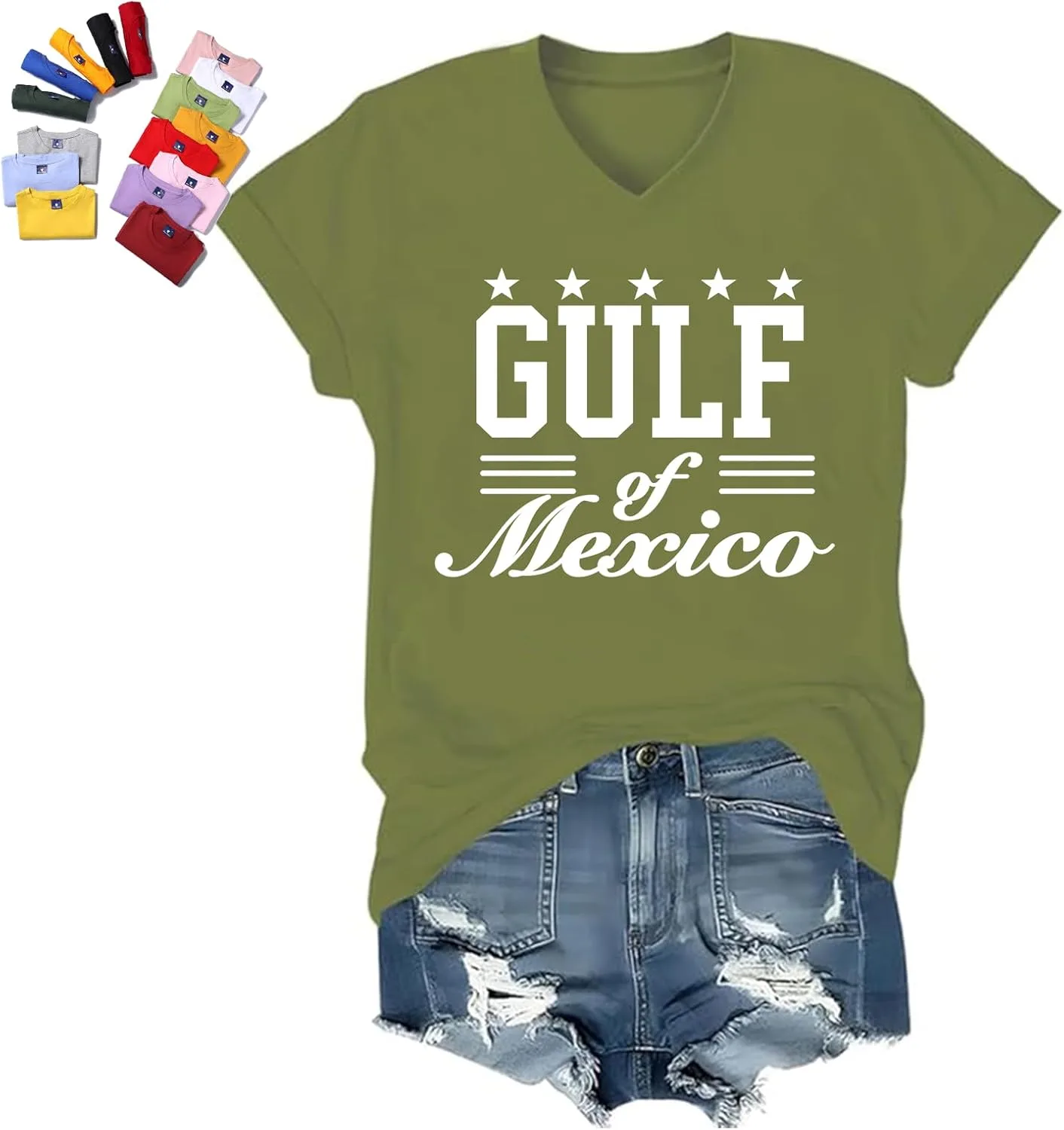 Футболка с принтом Gulf of Mexico