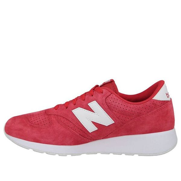 

Кроссовки 420 переработанная замша New Balance, красный