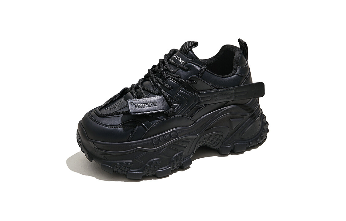 

Кроссовки POOQ Chunky Sneakers Women's Low-top, черный