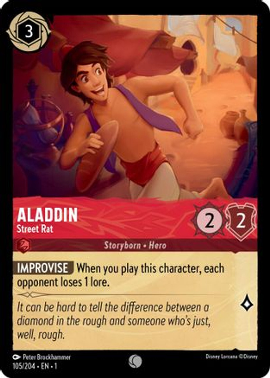 

Карточная игра Aladdin - Street Rat (105/204) - The First Chapter