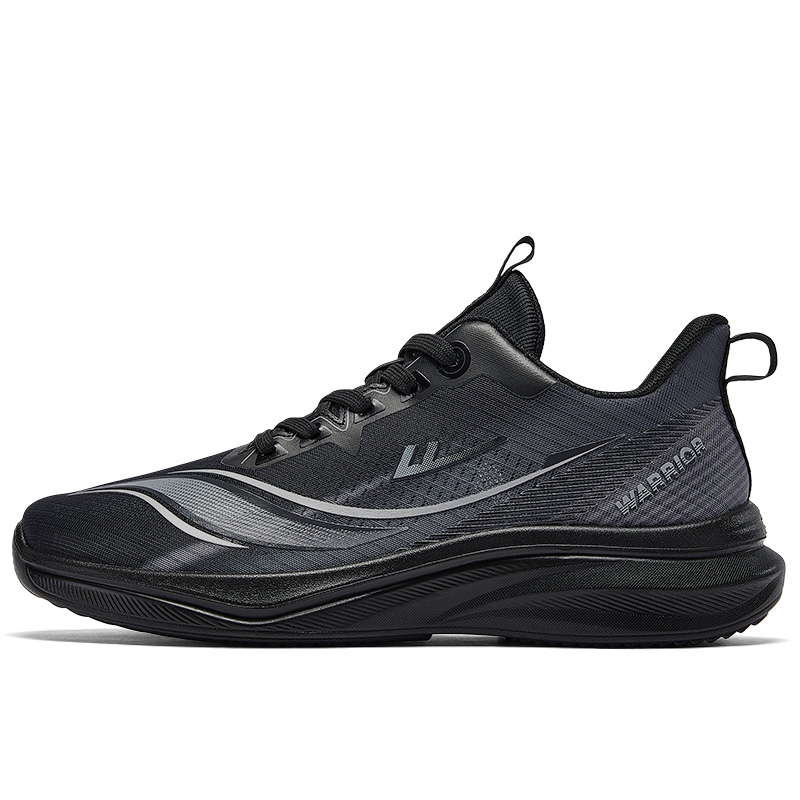

Низкие кроссовки для бега для мужчин WARRIOR, Gray Black Green