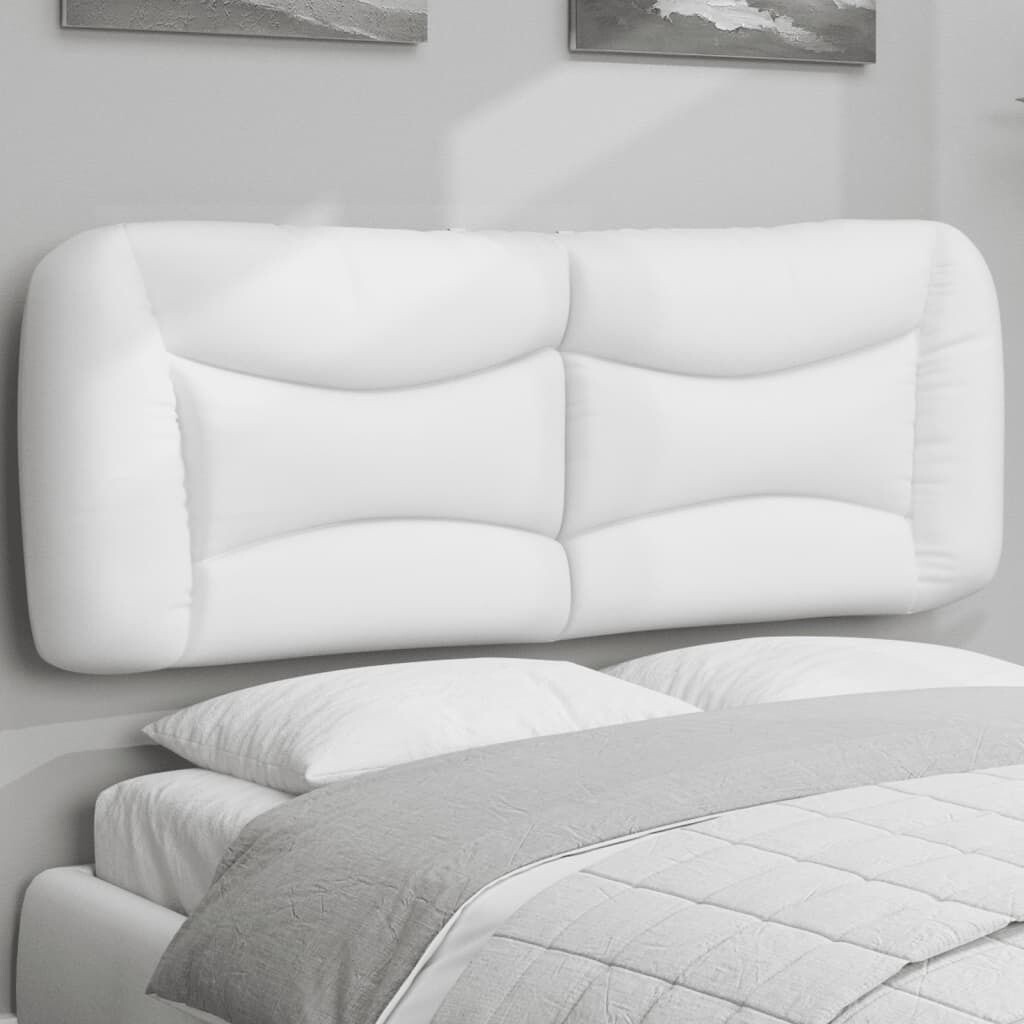 

Подушка на изголовье белая экокожа 140 см DKD HOME DECOR