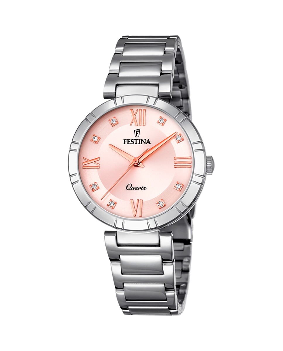 

F16936/C Женские часы Mademoiselle из серебристой стали Festina, серебро
