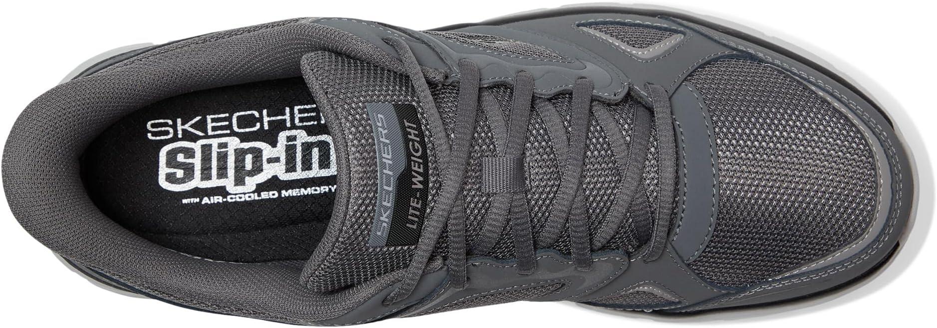 Кроссовки SKECHERS Track Ezral Hands Free Slip-in, цвет Charcoal — фото 2