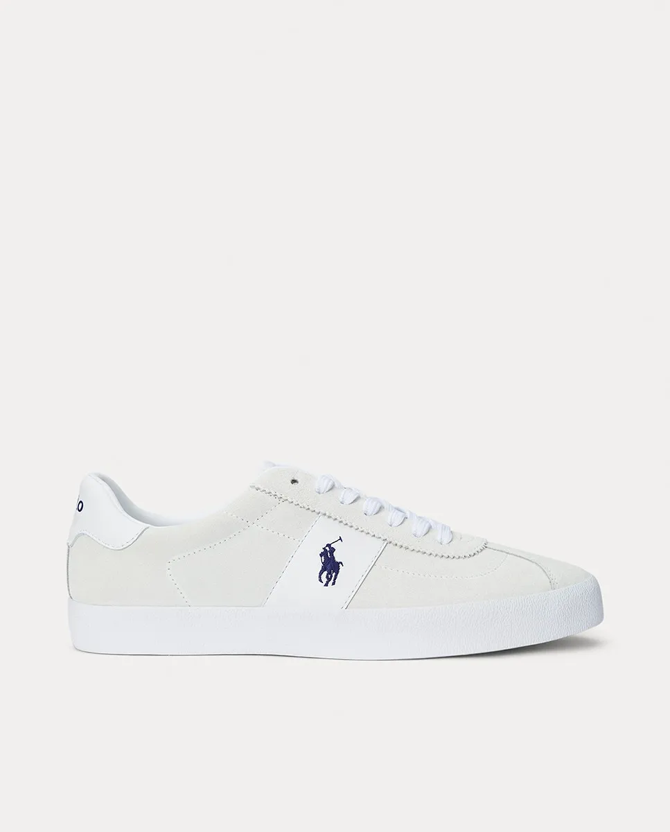 

Кроссовки мужские COURT VLC из натуральной кожи в форме шлема Polo Ralph Lauren, белый