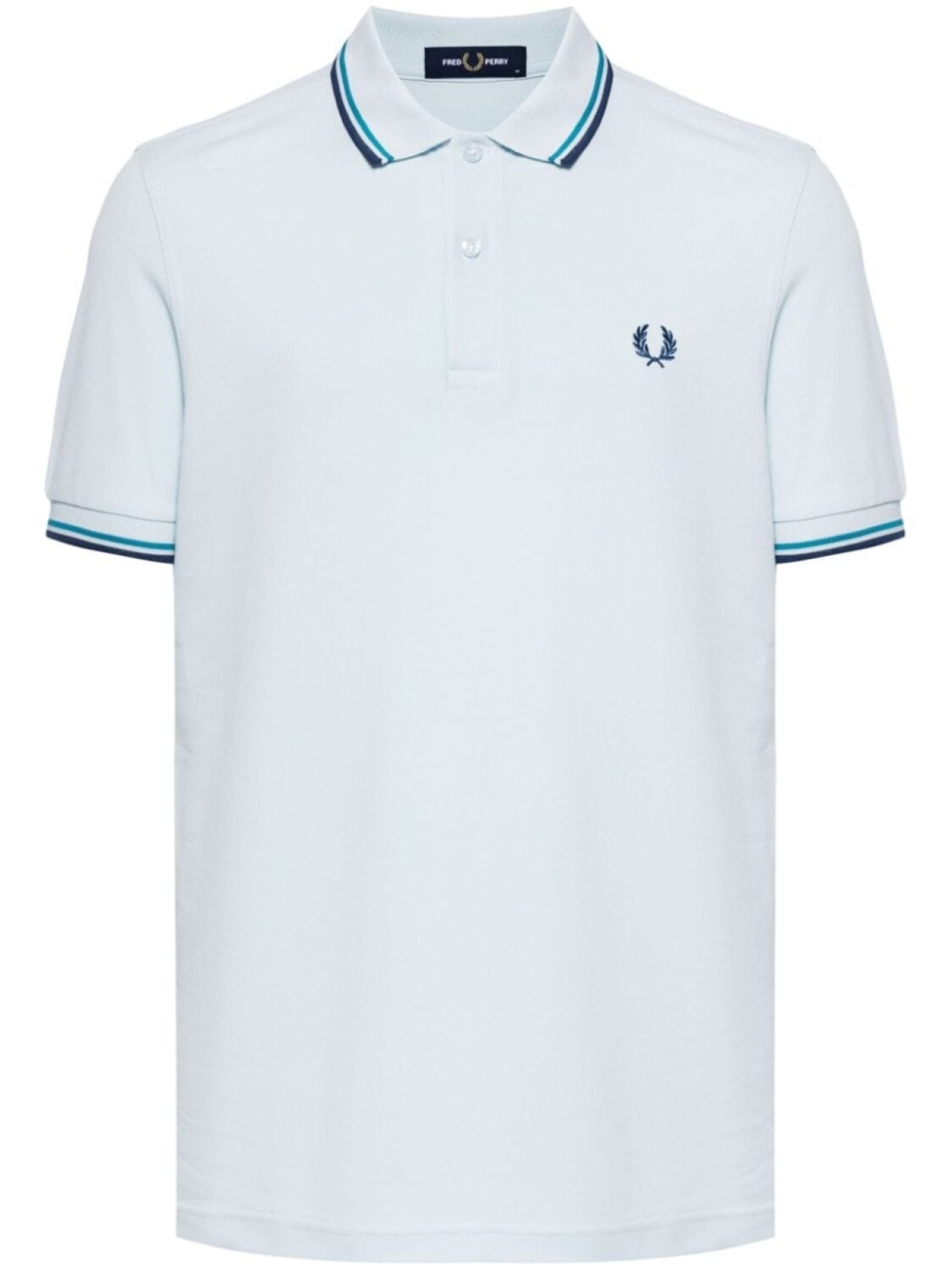 

Fred Perry рубашка поло Twin Tipped, синий