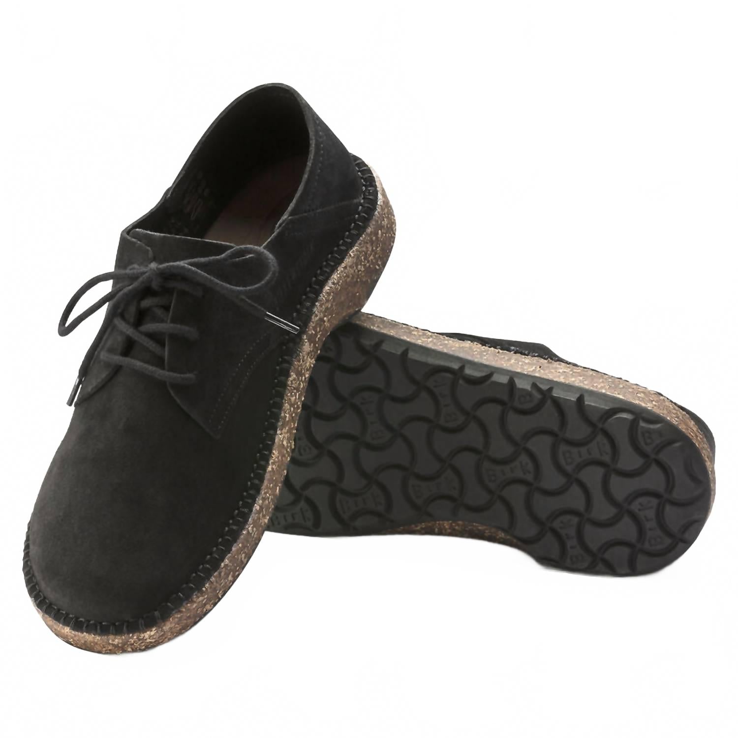 Женские туфли Gary на шнуровке черные Birkenstock
