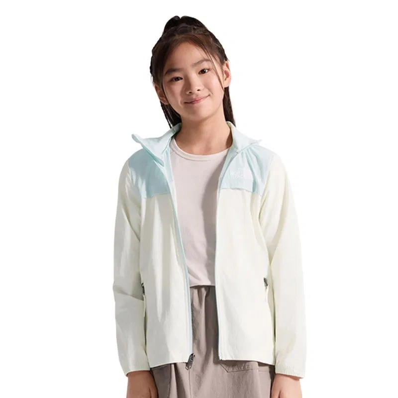 Детская ветровка THE NORTH FACE Qinshui Green Dune White