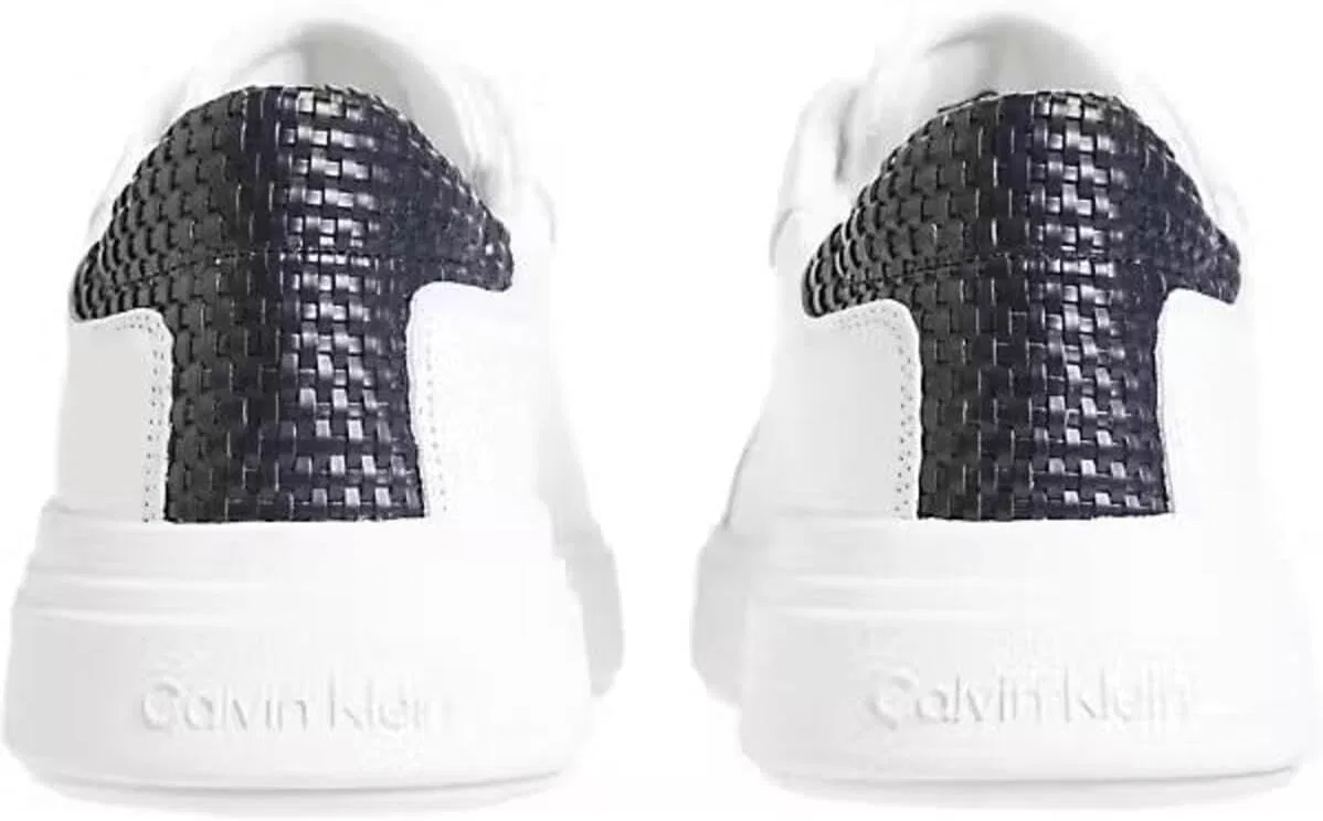 Кроссовки Calvin Klein Comfort Flat Leather Trainers, HM0HM01659, Ivory — фото 4
