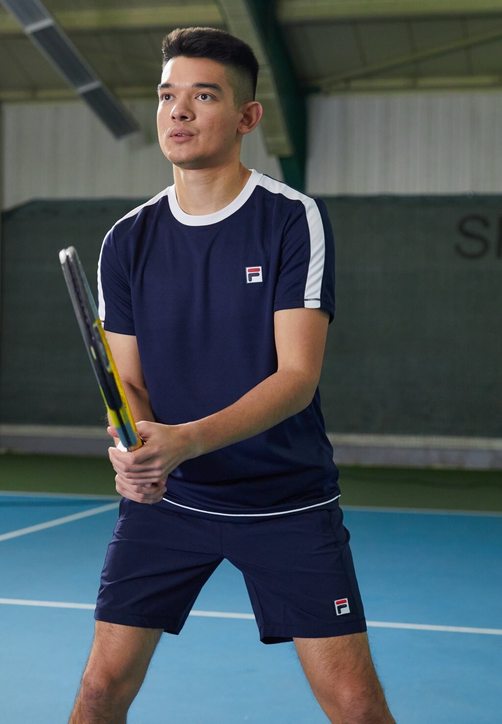 

Спортивная футболка ELIAS Fila, цвет navy/white