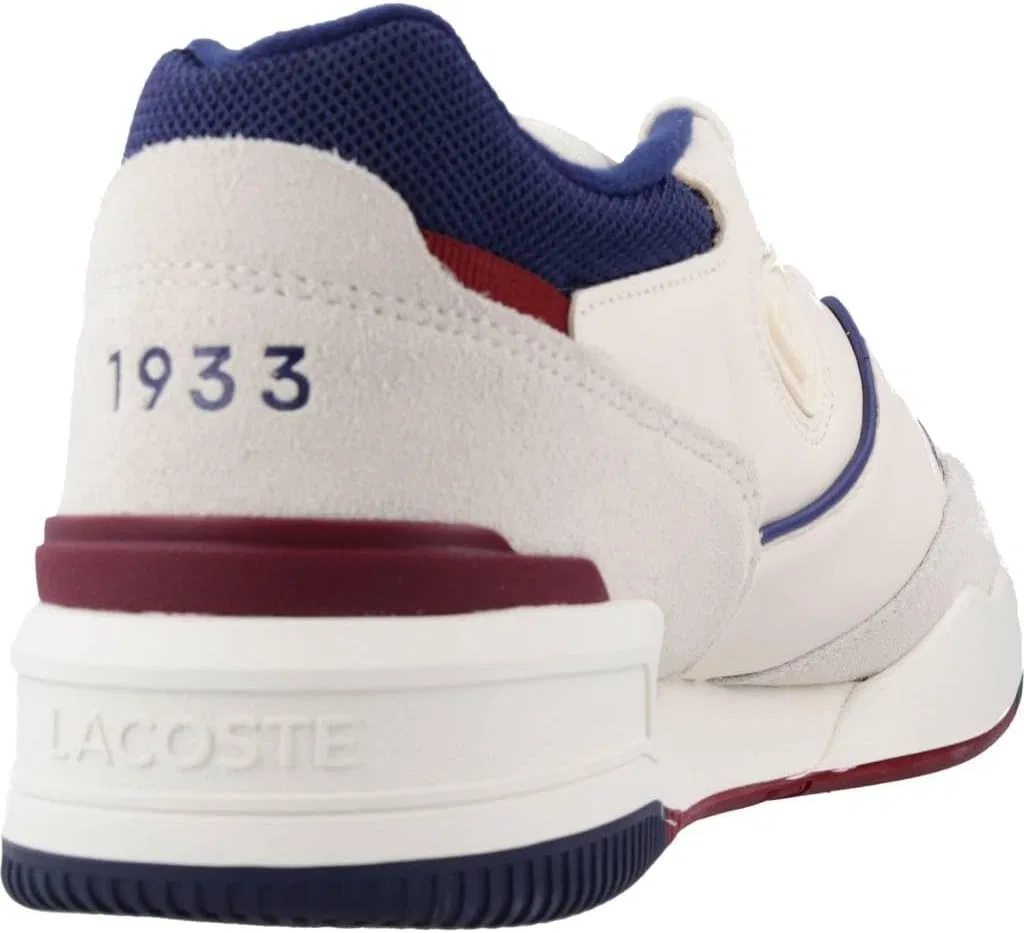 Кроссовки Lacoste Lineshot 124 2 SMA для мужчин, низкие, 2-Offwhite Navy Wn1 — фото 3