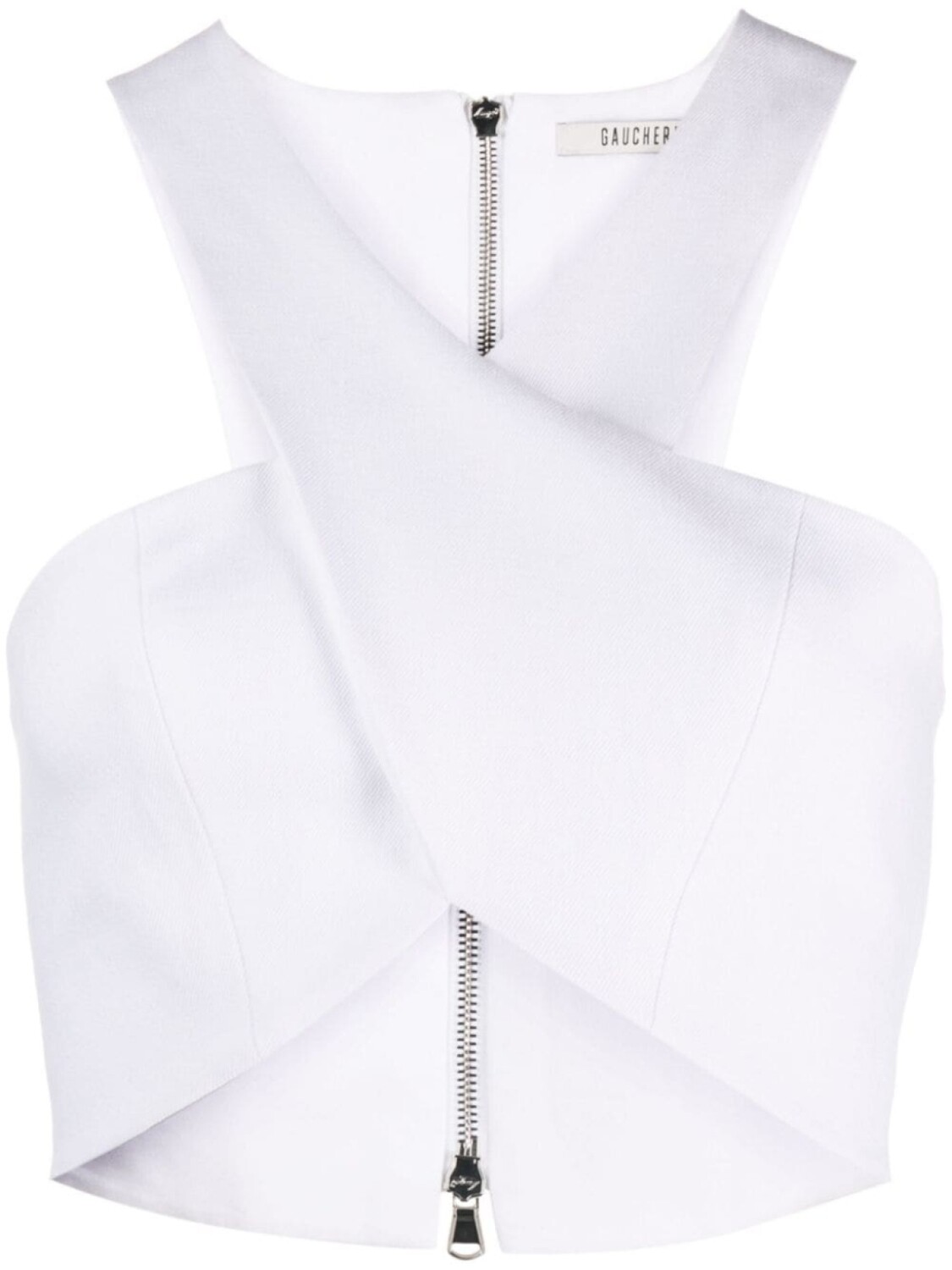 

Gauchère топ из смесового льна, белый