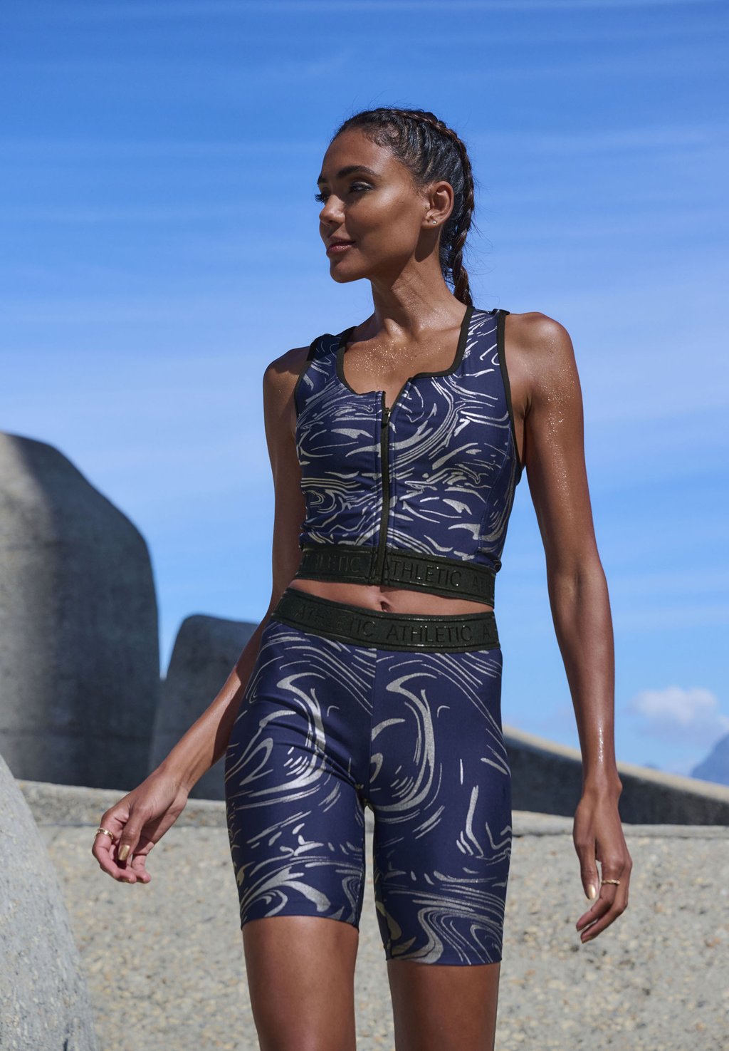 

Леггинсы FUNKTIONS LASCANA Active, синий