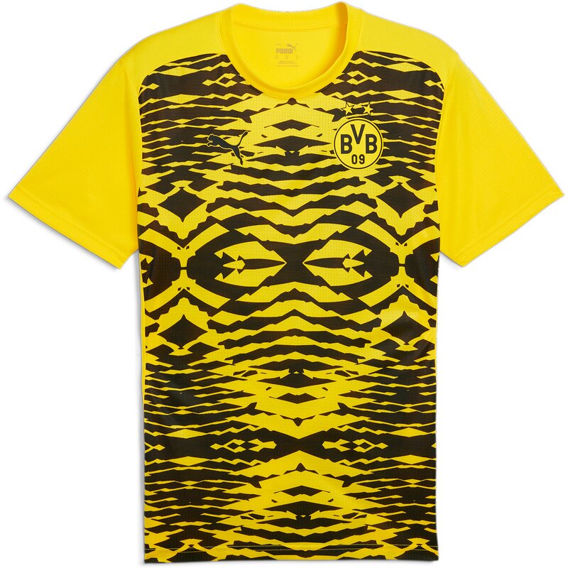 

Предматчевая футболка болельщика bvb ss jersey Puma, черный