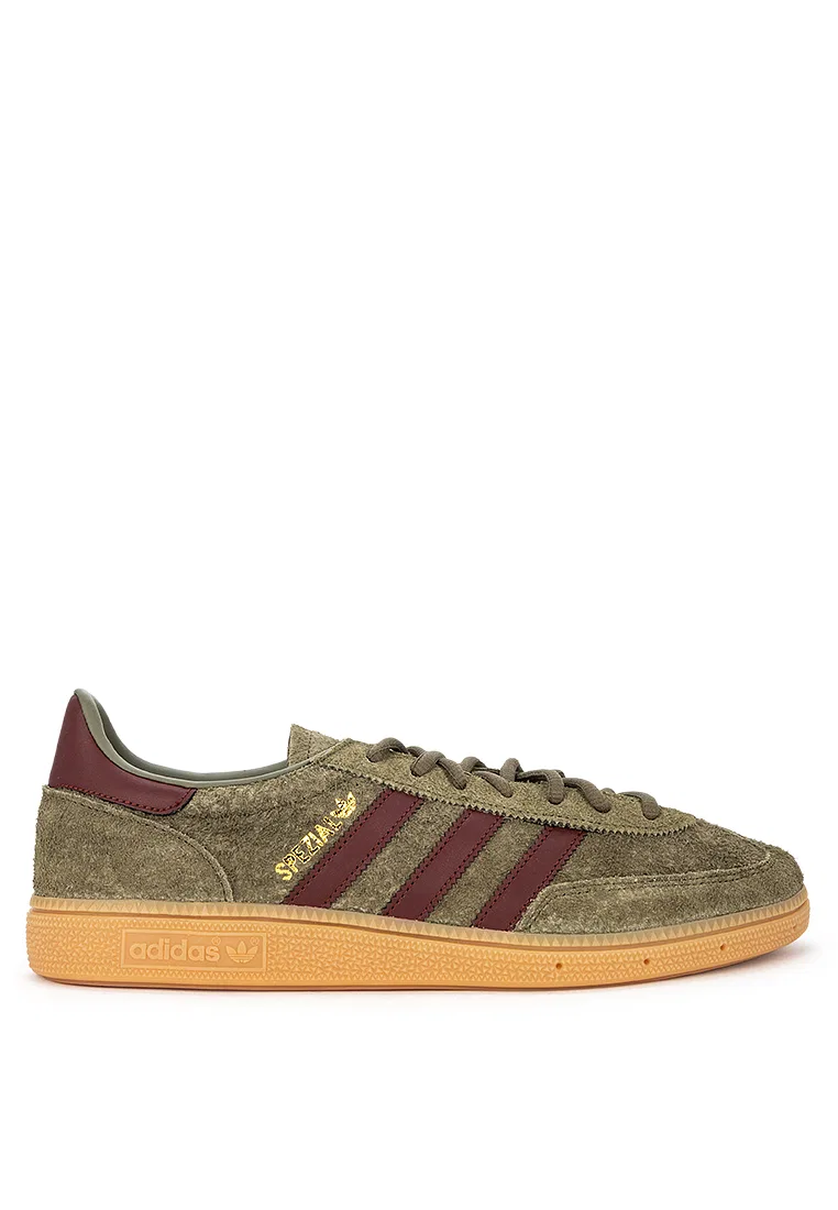 Кроссовки мужские Handball Spezial, adidas, коричневый/оливковый