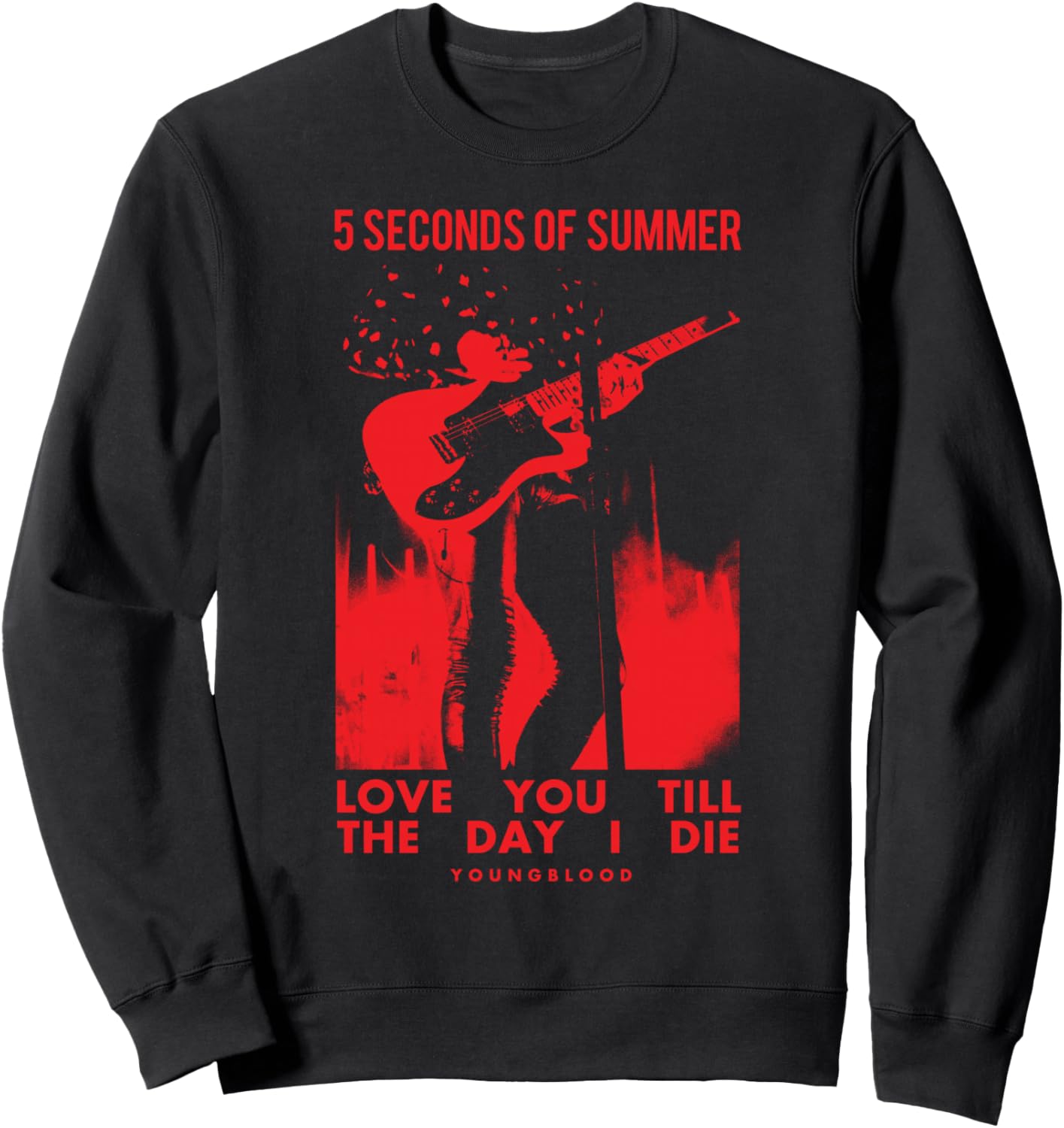

5 Seconds of Summer - Youngblood Love You Till The Day I Die Толстовка, черная 5 Seconds Of Summer Official, Черный, 5 Seconds of Summer - Youngblood Love You Till The Day I Die Толстовка, черная 5 Seconds Of Summer Official