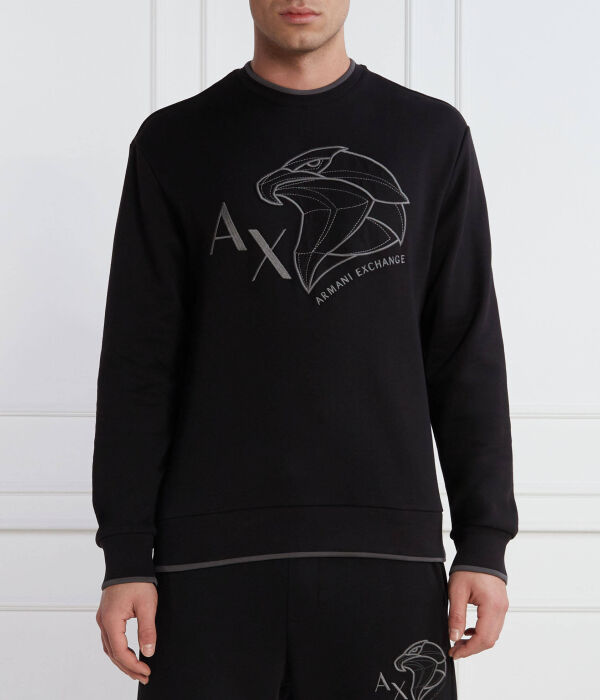 

Толстовка Regular Fit Armani Exchange, черный