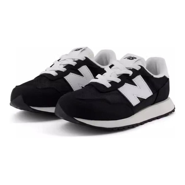 Кроссовки 237 'black white' New Balance, черный — фото 2