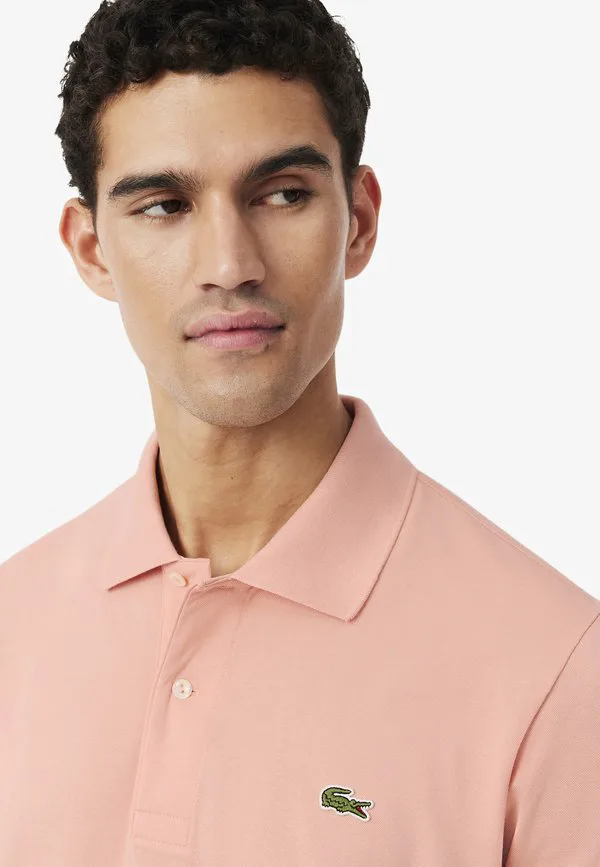 Рубашка-Поло с короткими рукавами Lacoste, Rose Corail Ui — фото 4