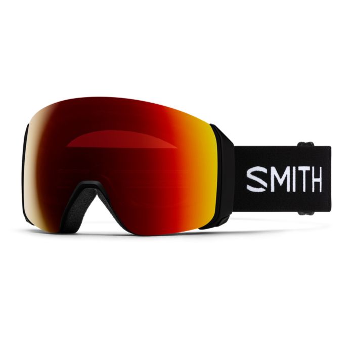 

Очки для сноуборда 4D mag xl black chromapop sun red mirror Smith