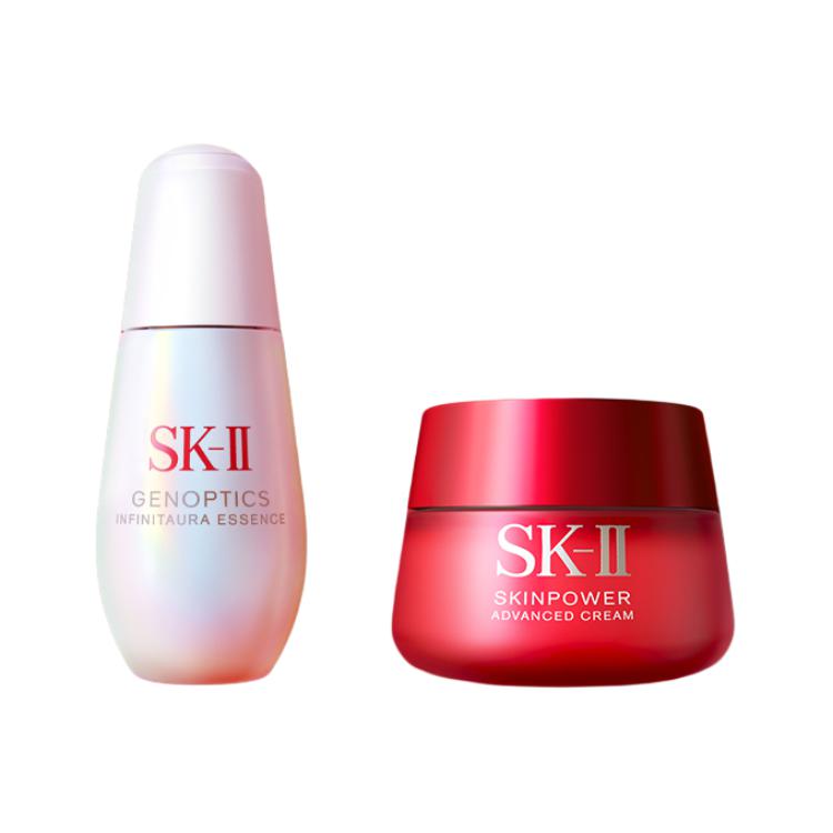 

Набор для ухода за кожей SK II восстанавливающий успокаивающий увлажняющий 50мл+100г 75мл+100г SK-II