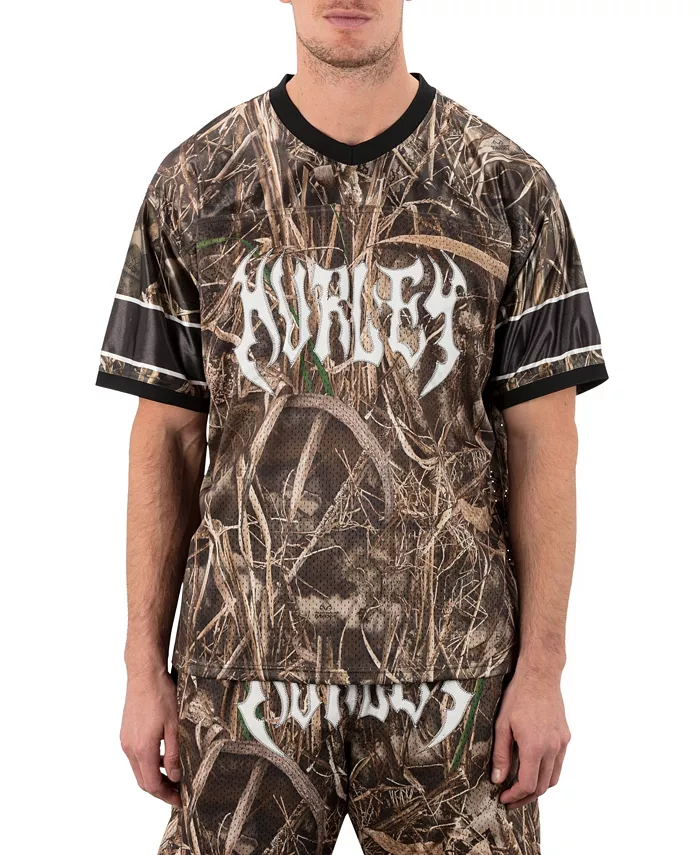 

Мужская футболка с коротким рукавом Realtree Blitz Hurley, черный