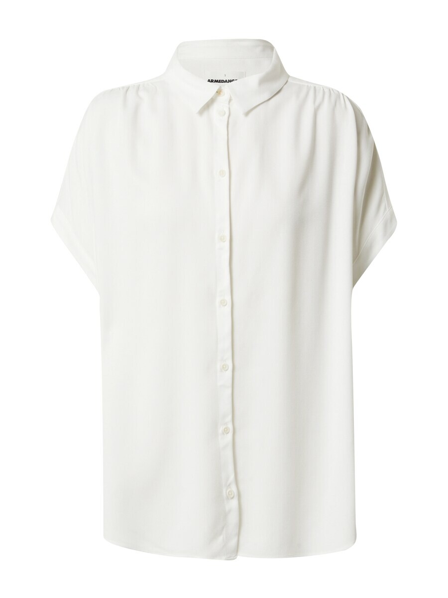 

Блузка с коротким рукавом ARMEDANGELS Blouse Zonya, натуральный белый