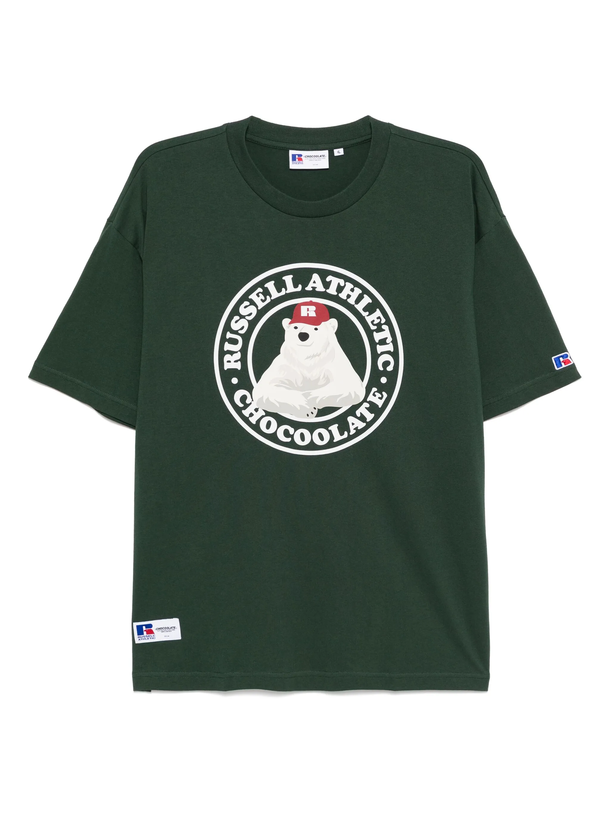 

Футболка с графичным принтом Chocoolate, зеленый