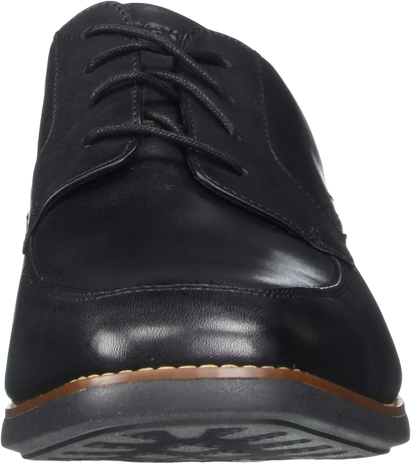 Мужские кроссовки Oxford Rockport Slayter с открытыми носками, черный — фото 2
