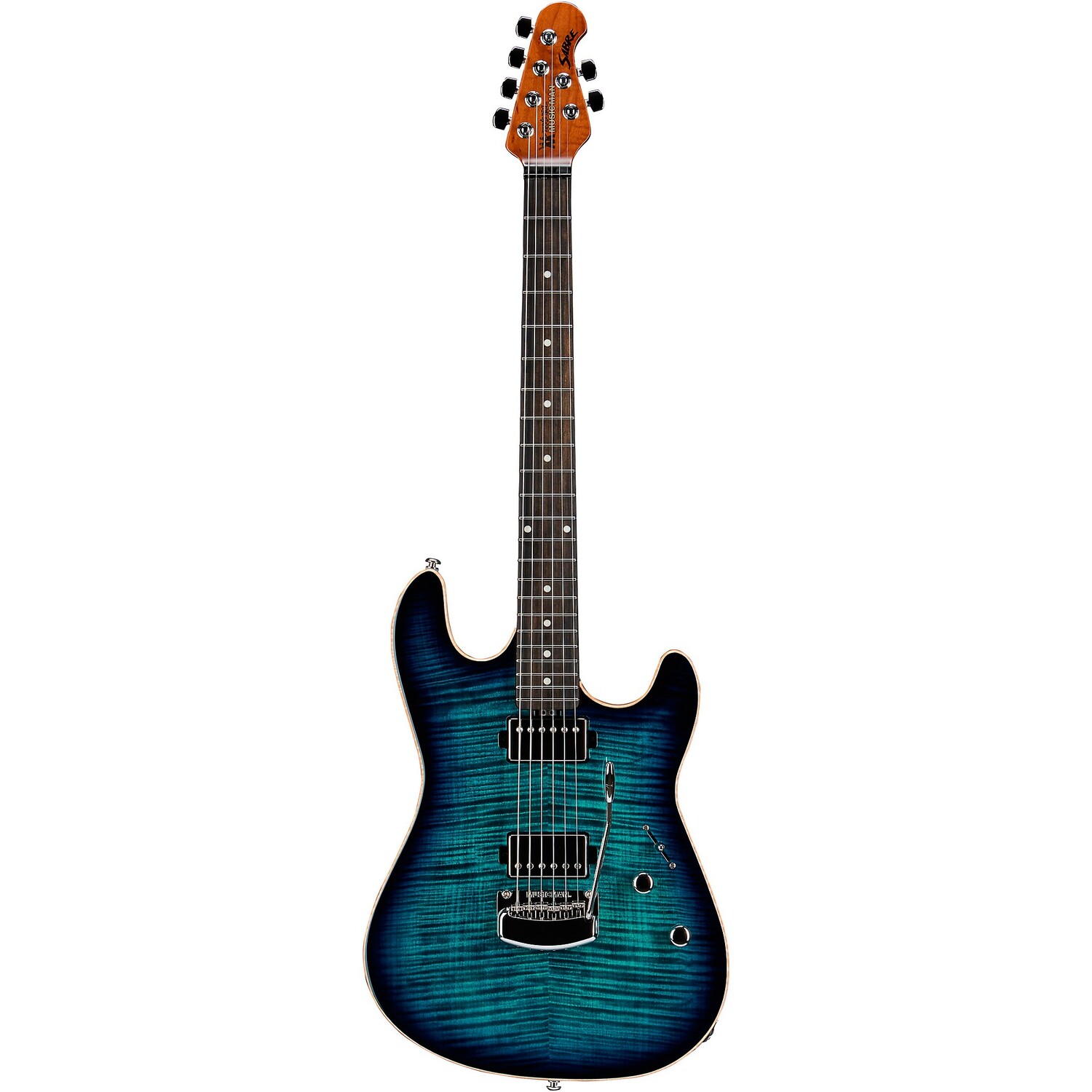 

Эрни Болл Music Man Sabre Электрогитара Deep Blue Burst