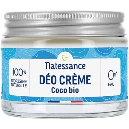 

Органический кокосовый крем-дезодорант 50 г Natessance