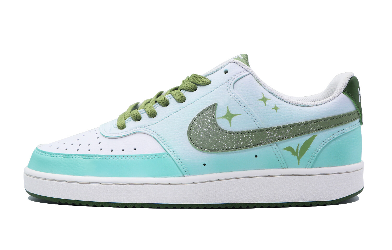 

Кроссовки для скейтбординга Nike Court Vision 1 унисекс, Mint Green