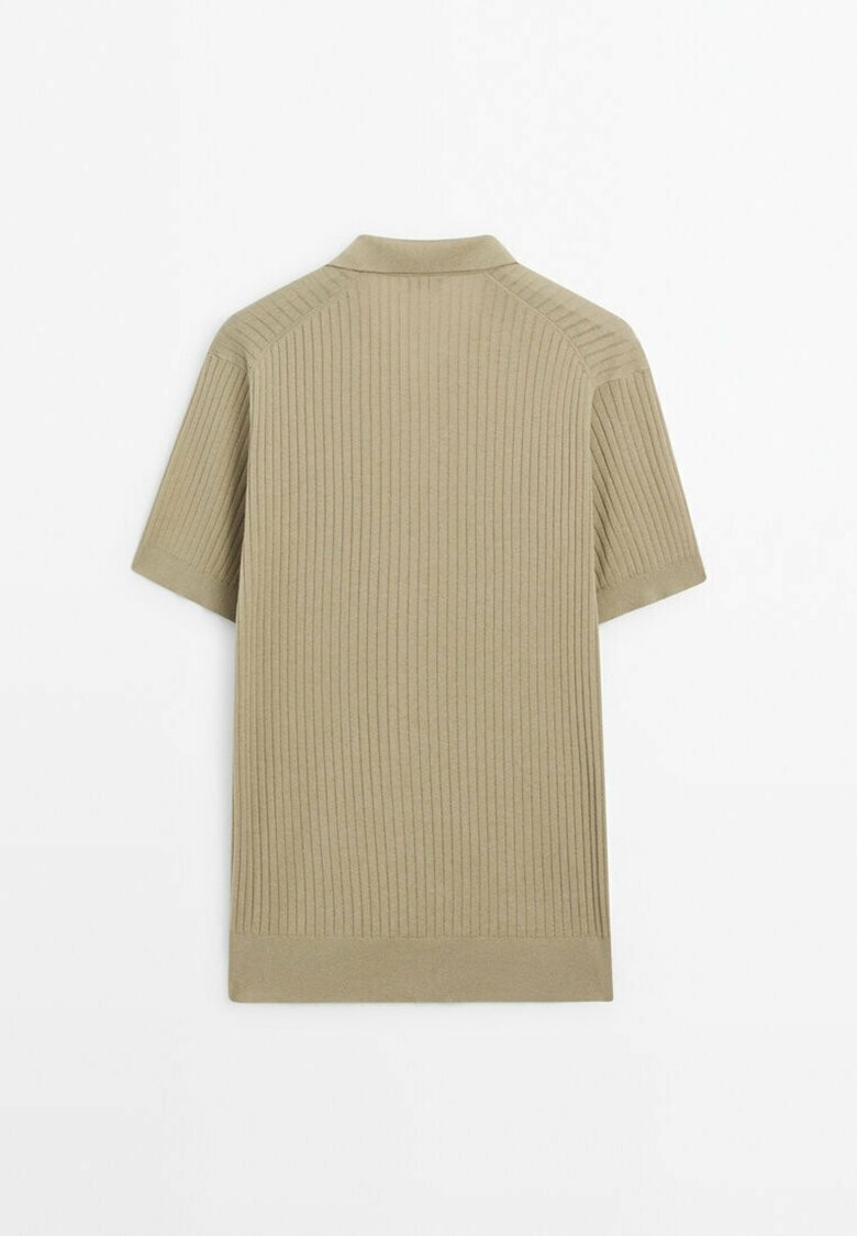 

Поло Massimo Dutti, хаки