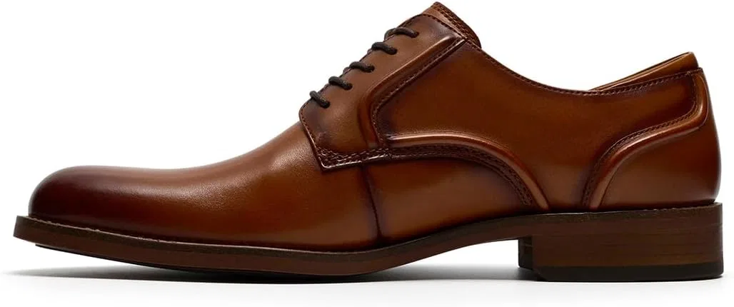 Мужские деловые туфли Clarks Craft Remi Lace, Light Brown — фото 4