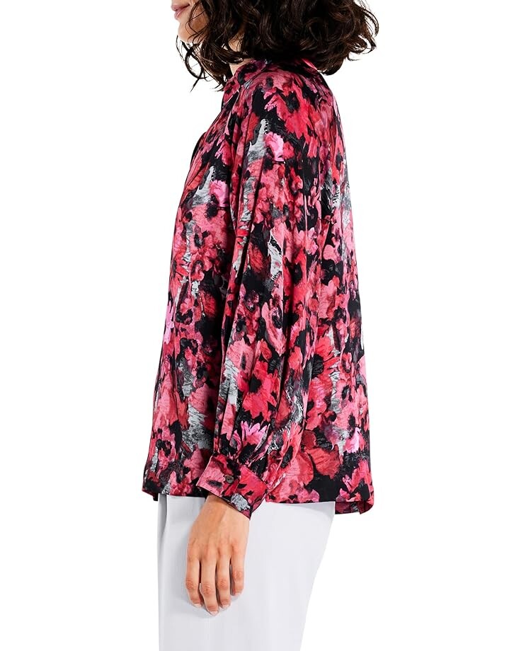 

Топ NIC+ZOE Glowing Garden Top, цвет Pink Multi