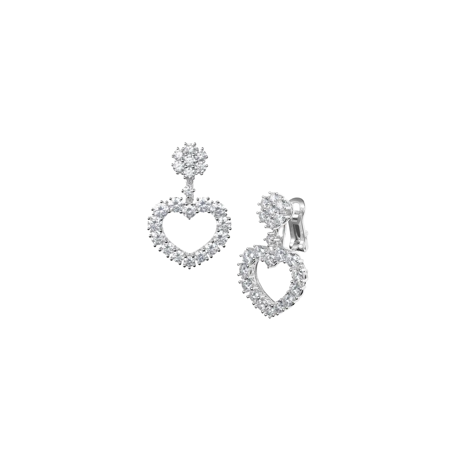

Серьги Chopard L'heure du diamant из белого золота с бриллиантами
