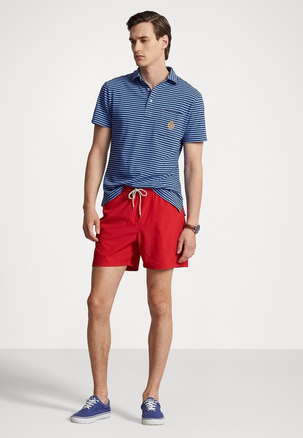 Шорты для плавания SWIMWEAR TRUNK TRAVELER Polo Ralph Lauren, цвет red — фото 2