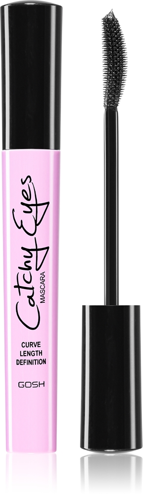 

Удлиняющая и разделяющая ресницы тушь для ресниц Catchy eyes Gosh, atspalvis black 8 мл