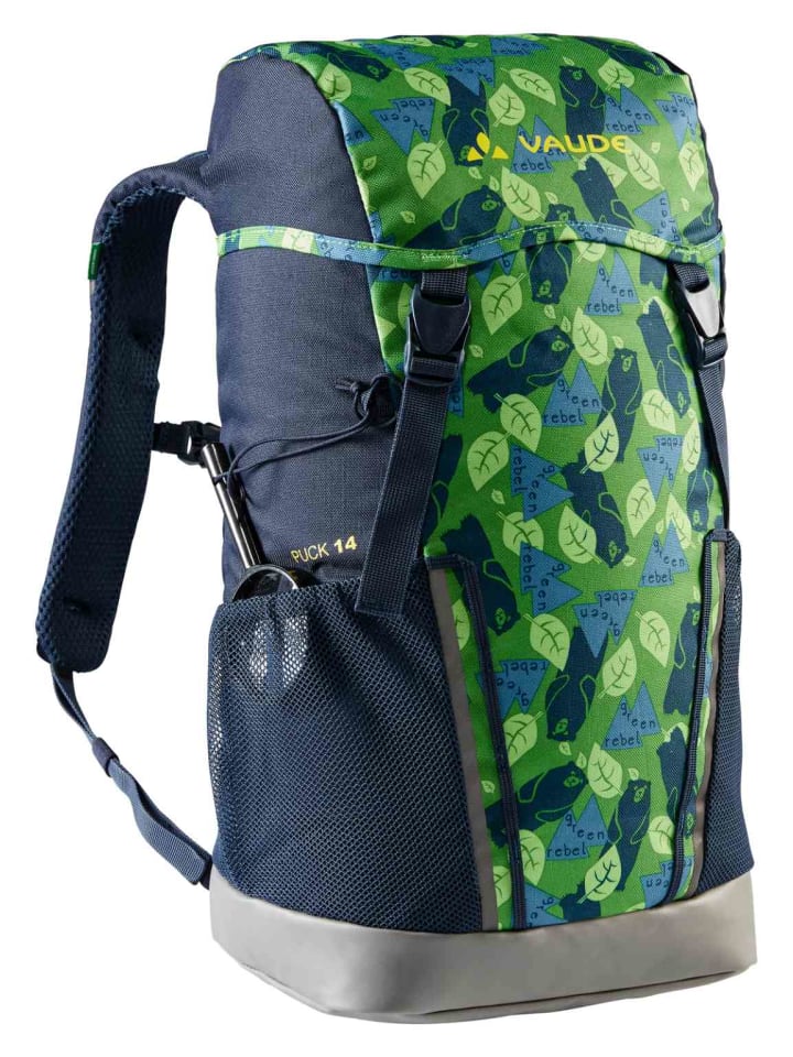 

Рюкзак Vaude, цвет vaude kinderrucksack puck 14, parrot green/eclipse, -
