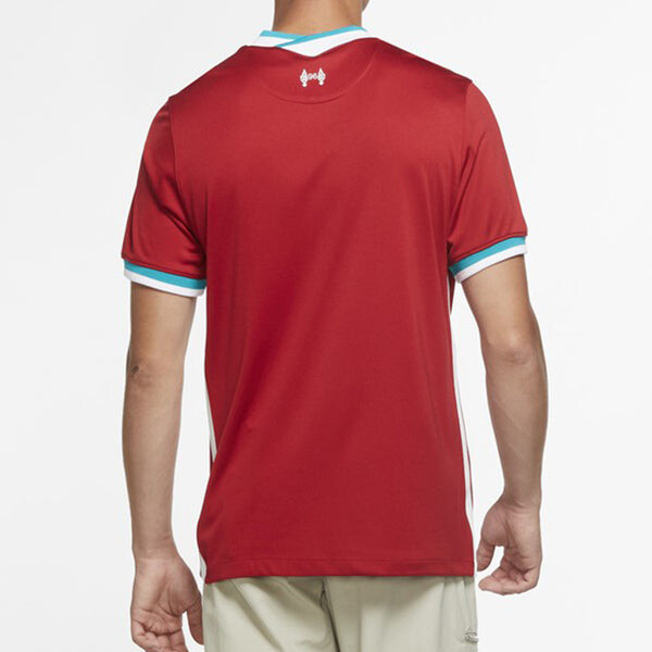 Футболка men's season home tournament uniform salah fan edition red jersey Nike, красный — фото 4
