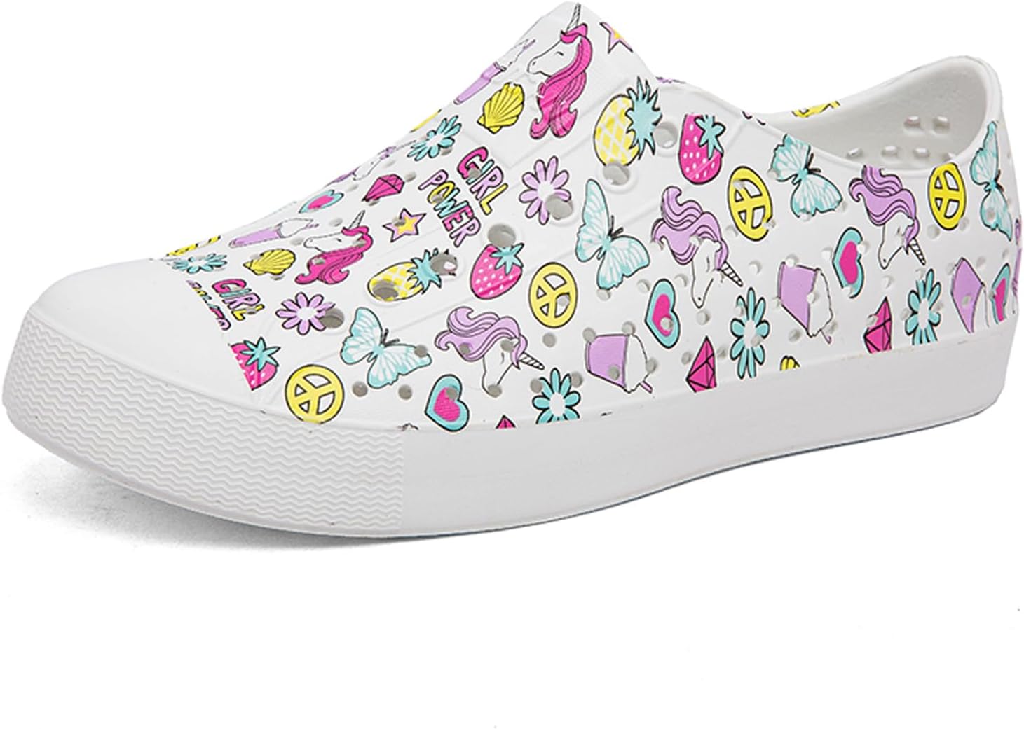 

Яркие женские сабо с принтом для сада Fliozy, Horses