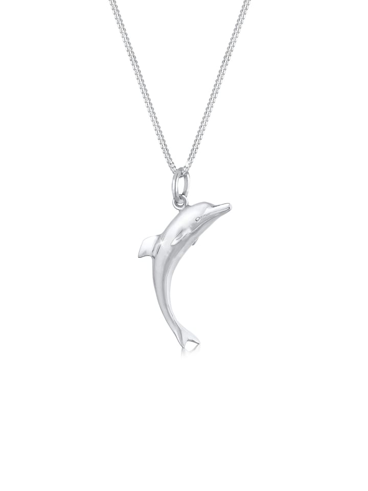 

Elli Колье из серебра 925 пробы с изображением дельфина