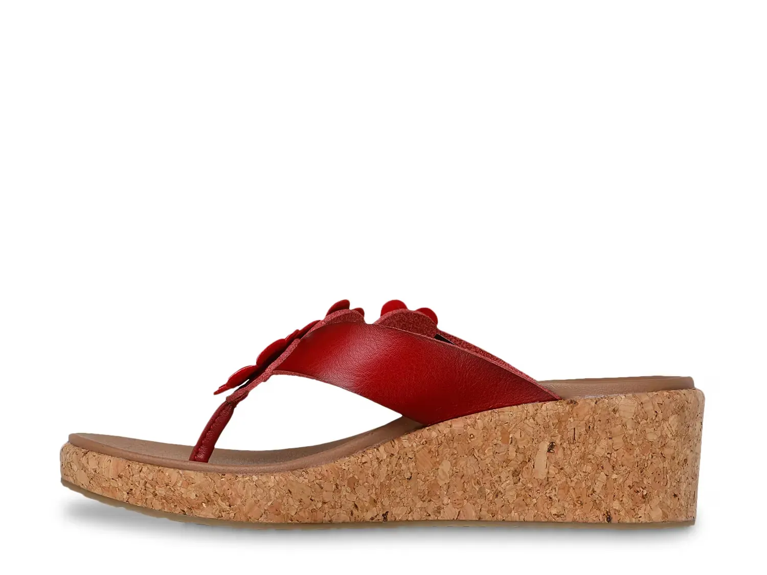 Сандалии Cali Arch Fit Beverlee Rare Blossom Wedge Sandal Skechers, Red — фото 2