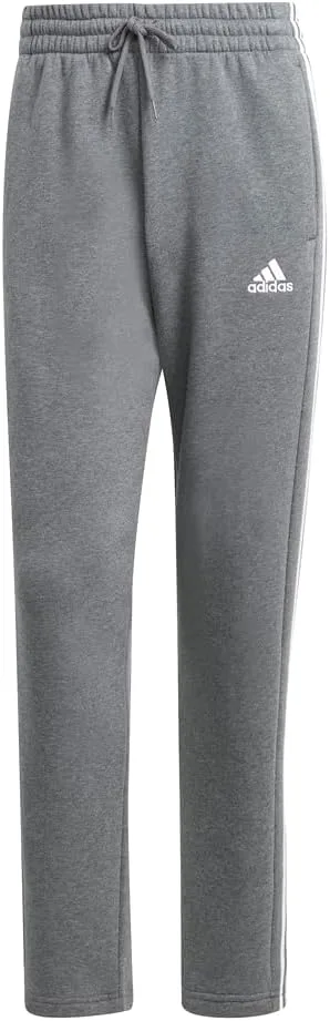 Мужские трикотажные брюки Adidas Essentials 3-Stripes Regular, темно-серый — фото 4