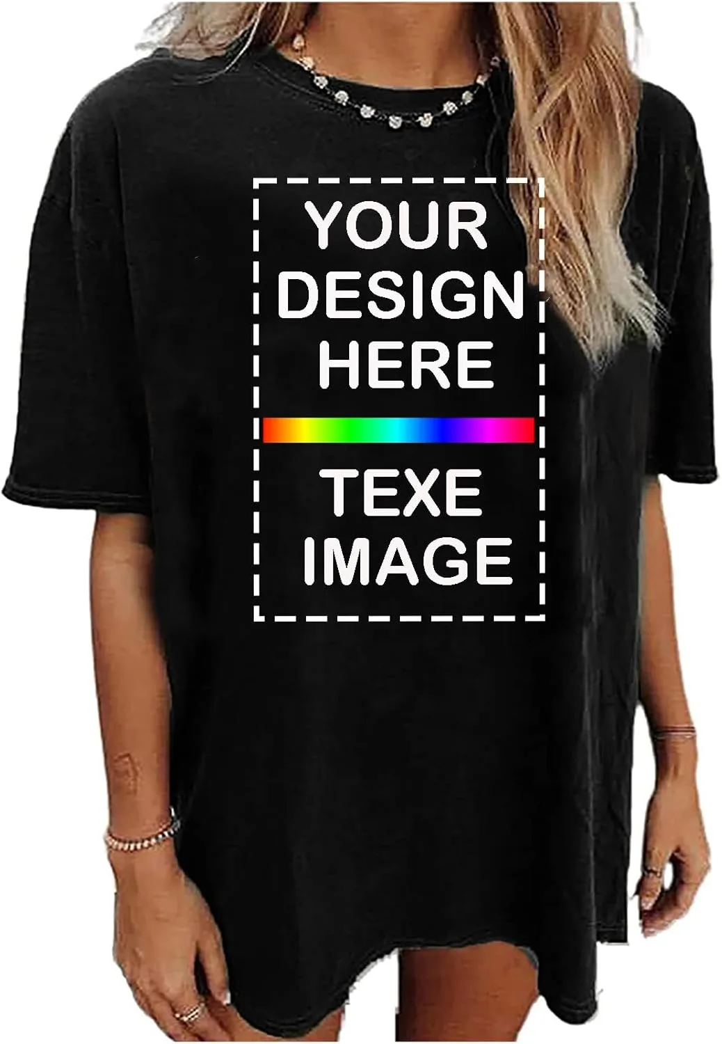 

Футболка с индивидуальным дизайном, Custom Tees Shirt Design Your Own, Personalized Photo/Text ACKHMJ