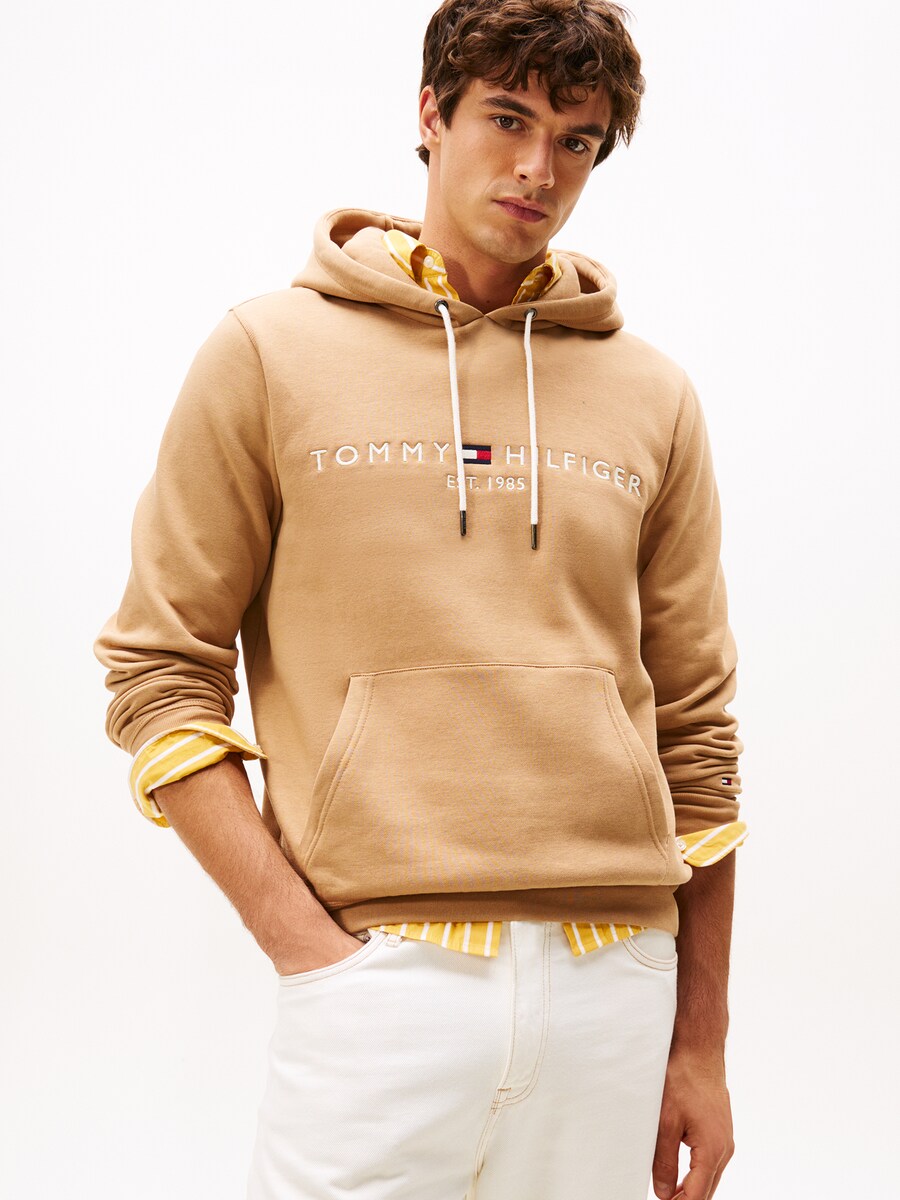 Толстовка обычного кроя TOMMY HILFIGER, бежевый — фото 2
