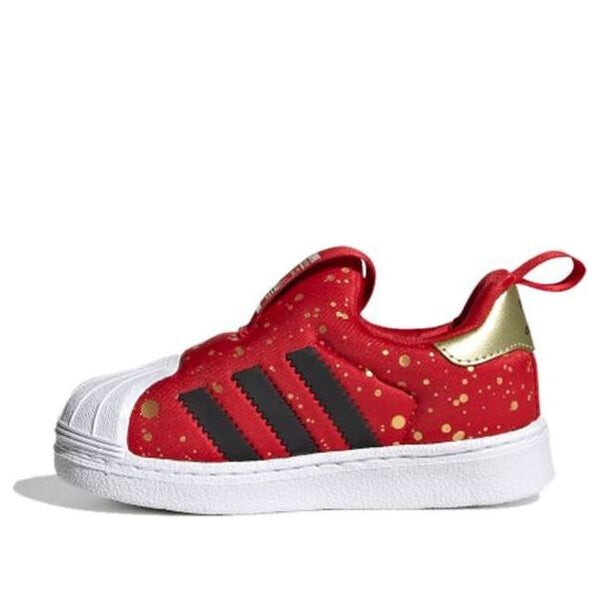 

Кроссовки оригиналы суперзвезда 360 Adidas, красный