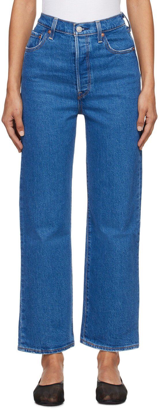 

Прямые джинсы Blue Ribcage до щиколотки Levi's