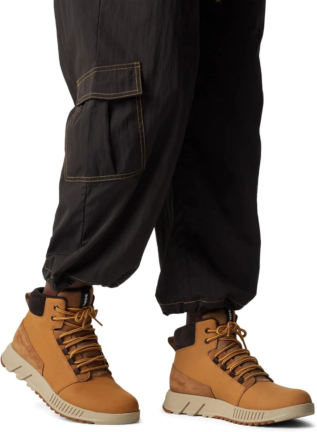 Водонепроницаемые походные ботинки Sorel Mac Hill Lite Plus для мужчин, Cashew Blackened Brown — фото 2